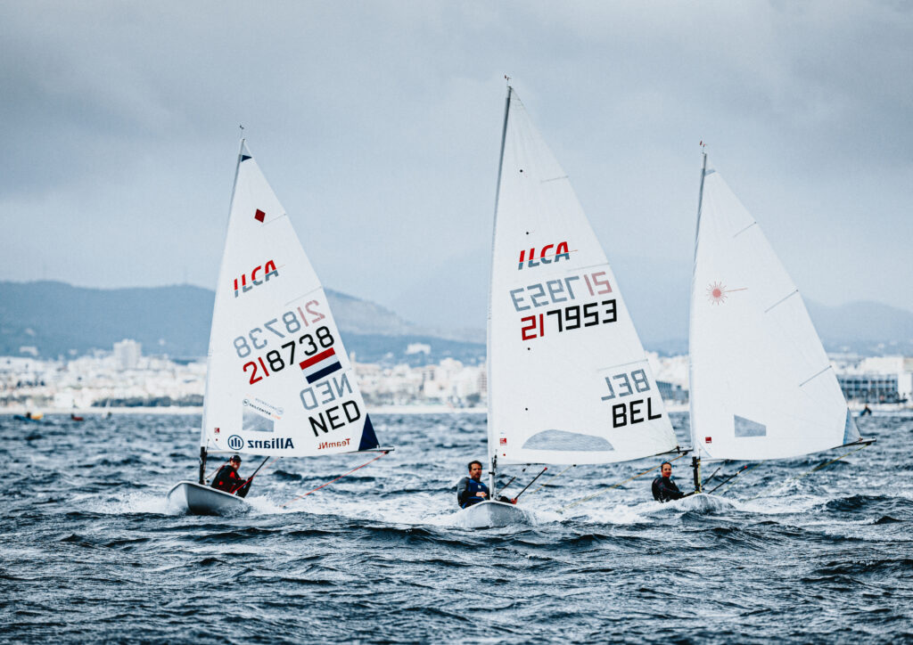Magic Marine Laser Dinghy Sailing